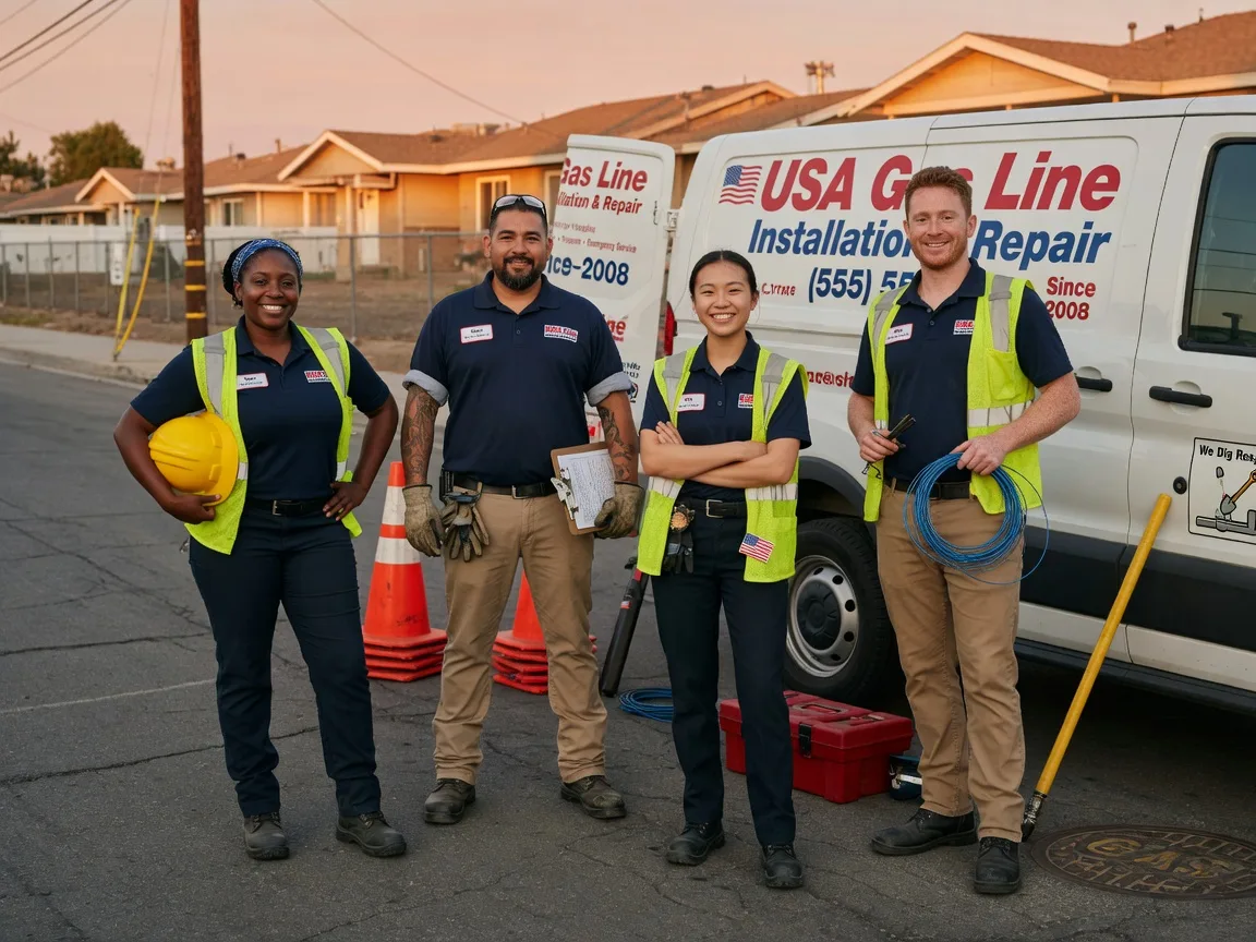 Gas Line Installation company in Lewisville, IN